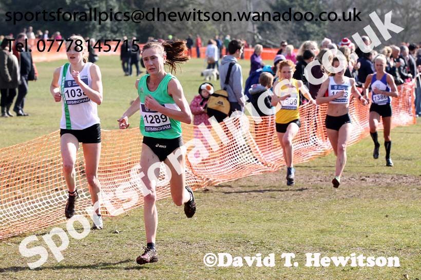 Senior Womens Inter Counties Championships,  Cofton Park, Birmingham. Photo: David T. Hewitson/Sports for All Pics